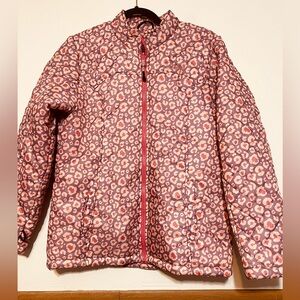 Magellan Outdoors Pink Leopard Kids Puffer Jacket